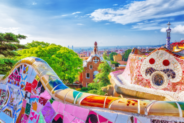 barcelona-garden-gallery Park Güell in Barcelona