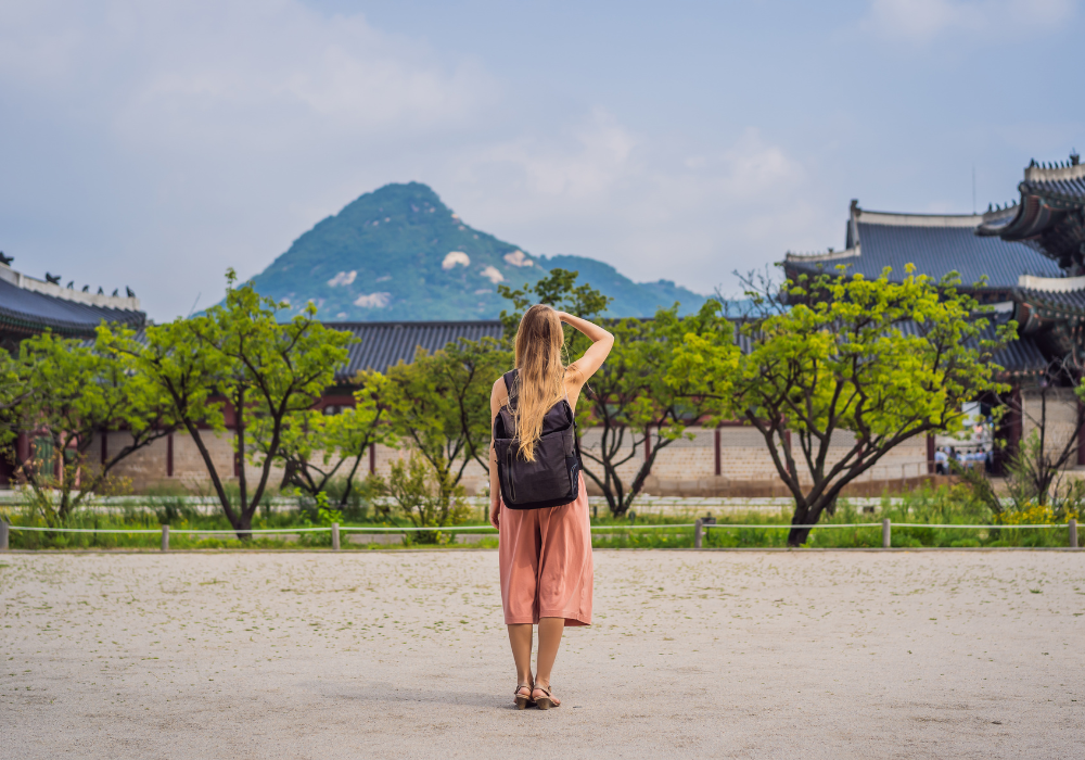 korea-student-hillside-gallery Student glances out over city hillside